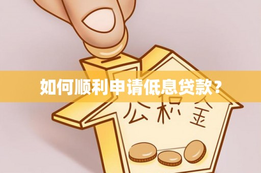 达孜如何顺利申请低息贷款？
