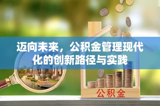 达孜迈向未来，公积金管理现代化的创新路径与实践