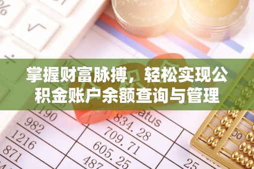 达孜掌握财富脉搏，轻松实现公积金账户余额查询与管理
