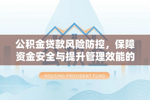 达孜公积金贷款风险防控，保障资金安全与提升管理效能的多维度探索