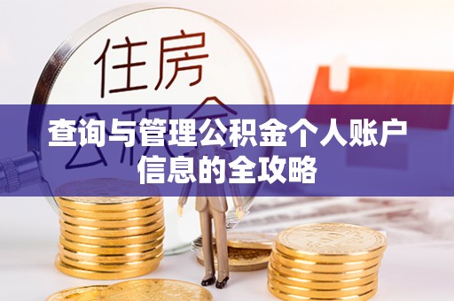 达孜查询与管理公积金个人账户信息的全攻略