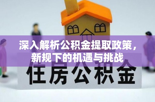 达孜深入解析公积金提取政策，新规下的机遇与挑战