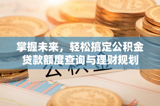 达孜掌握未来，轻松搞定公积金贷款额度查询与理财规划