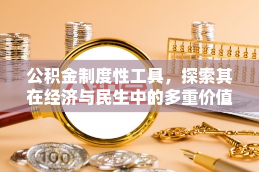 达孜公积金制度性工具，探索其在经济与民生中的多重价值