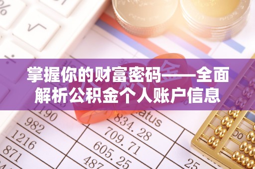 达孜掌握你的财富密码——全面解析公积金个人账户信息