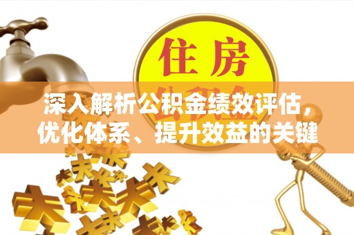 达孜深入解析公积金绩效评估，优化体系、提升效益的关键路径