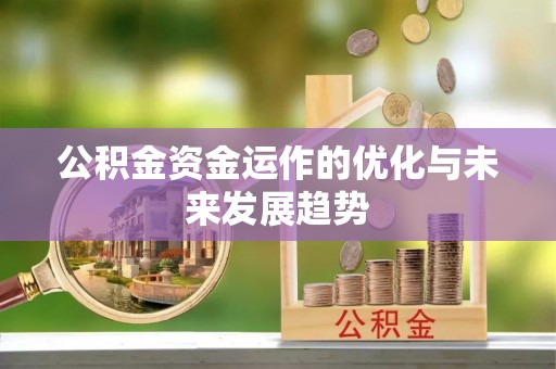 达孜公积金资金运作的优化与未来发展趋势