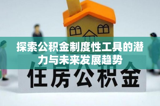 达孜探索公积金制度性工具的潜力与未来发展趋势