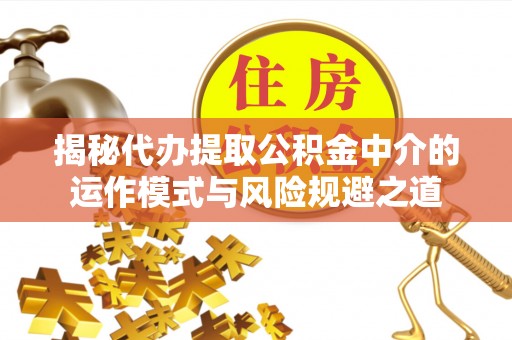 达孜揭秘代办提取公积金中介的运作模式与风险规避之道