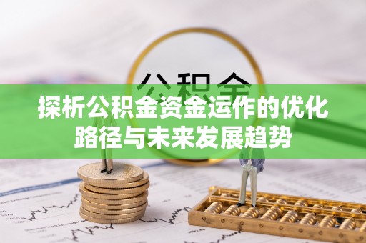 达孜探析公积金资金运作的优化路径与未来发展趋势
